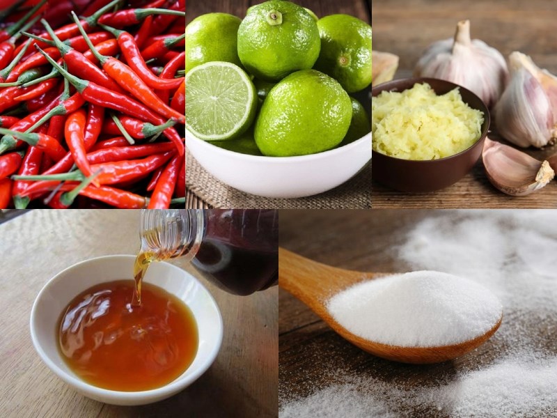 Cách làm nước mắm chấm bánh căn Nha Trang