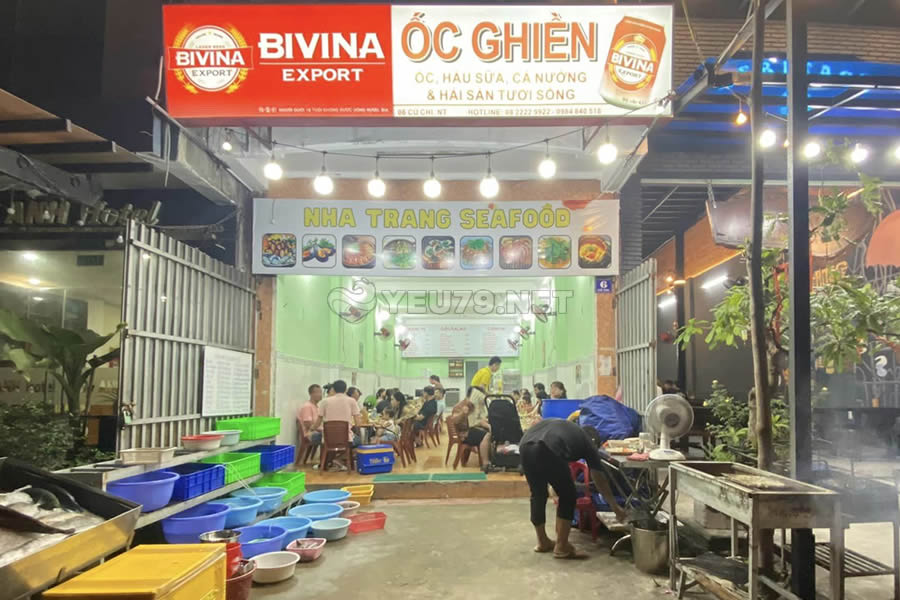 quan hai san gia re nha trang