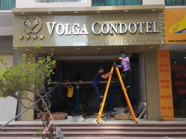 Thiết kế và thi công biển hiệu quảng cáo giá rẻ Nha Trang